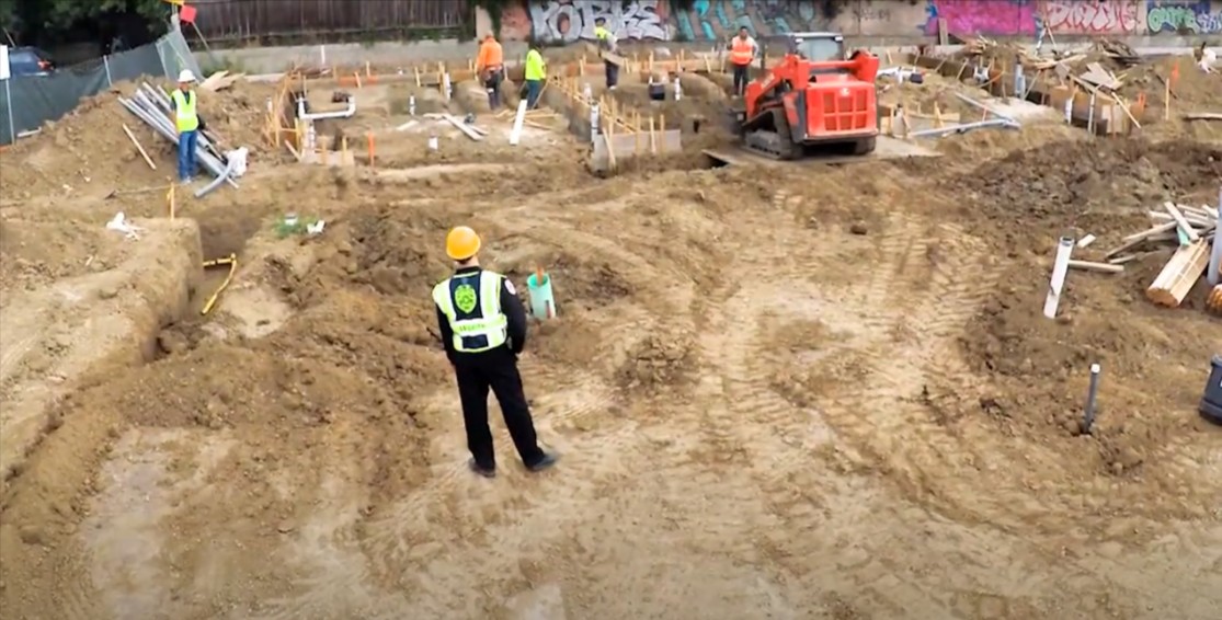 construction site security guard